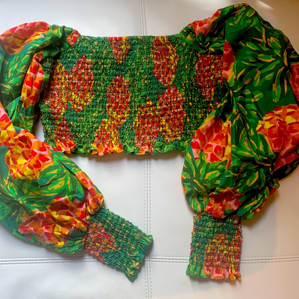 Farm Rio Crop Top Size S